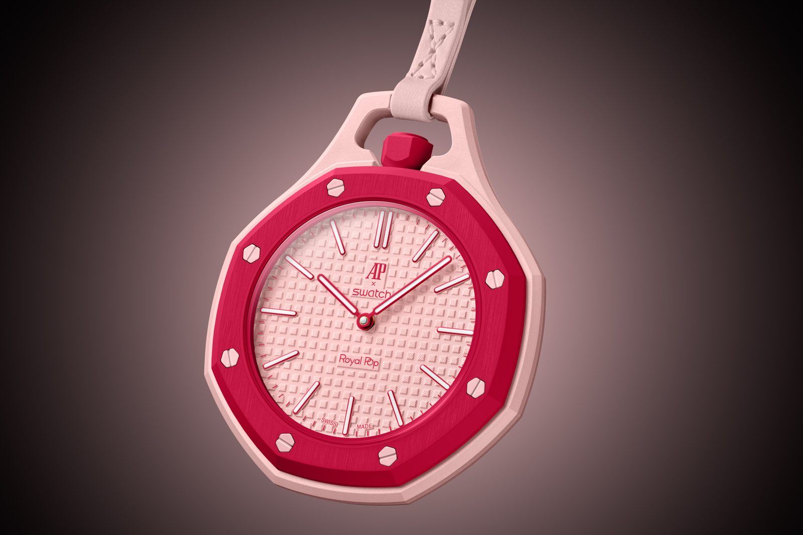 Ocho Negro colorway &mdash; black Royal Pop pocket watch